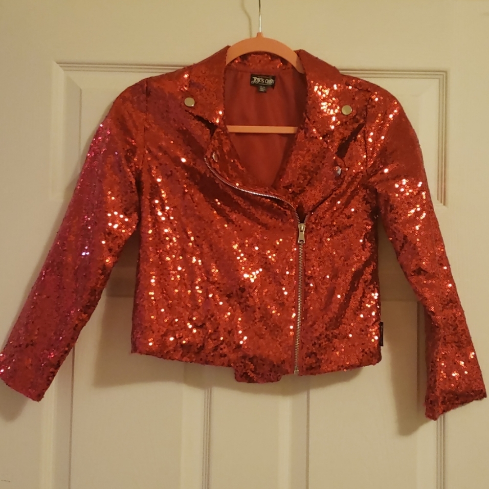 Girls glitter jacket